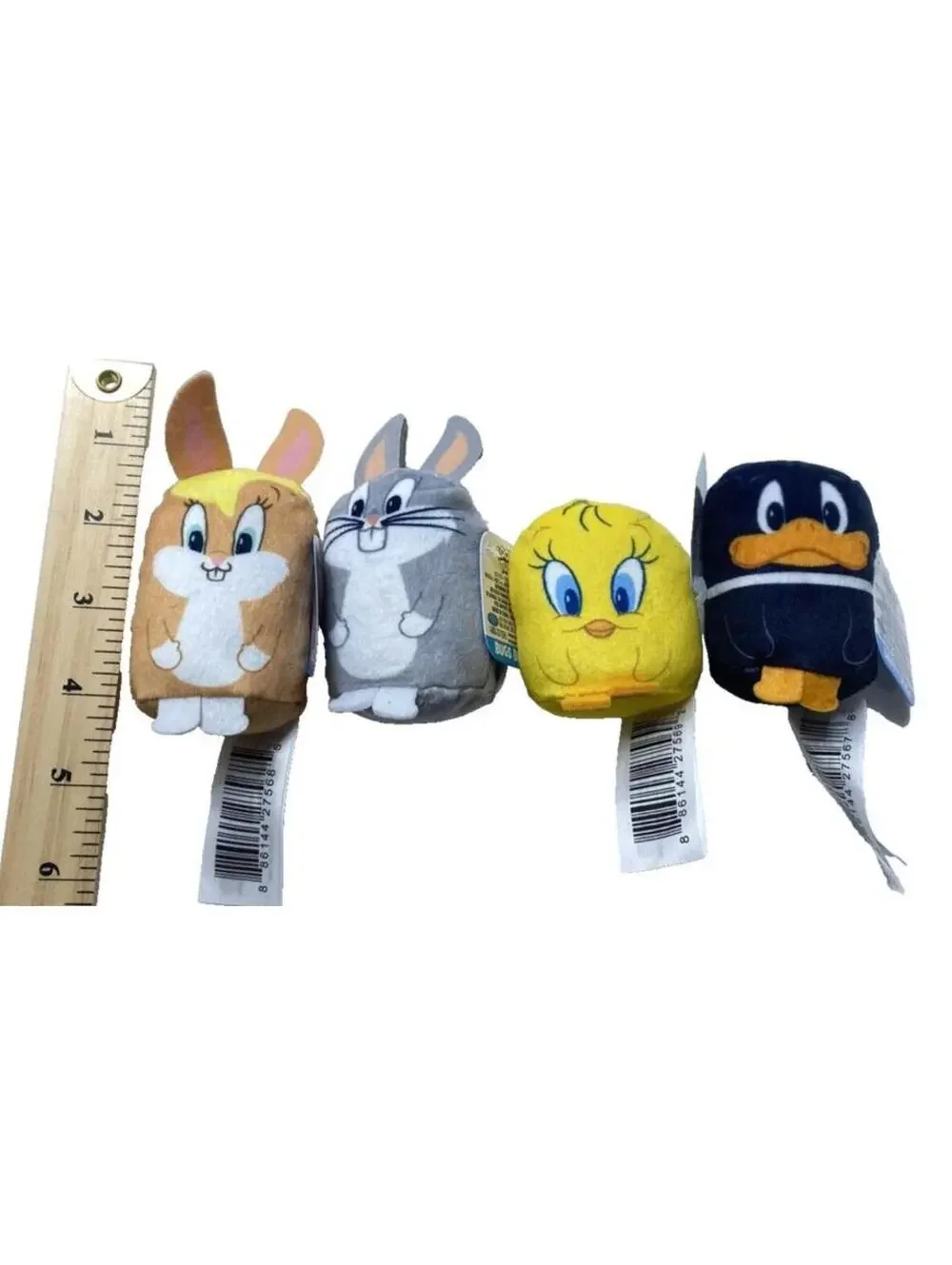 Looney Tunes Mini Plush Same Set Collectible Soft Stuffed Toy 4pc Lot